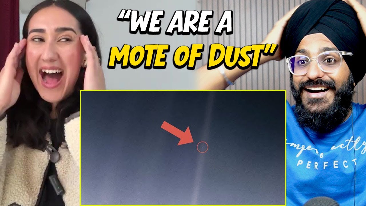 Indians React to Carl Sagan - Pale Blue Dot