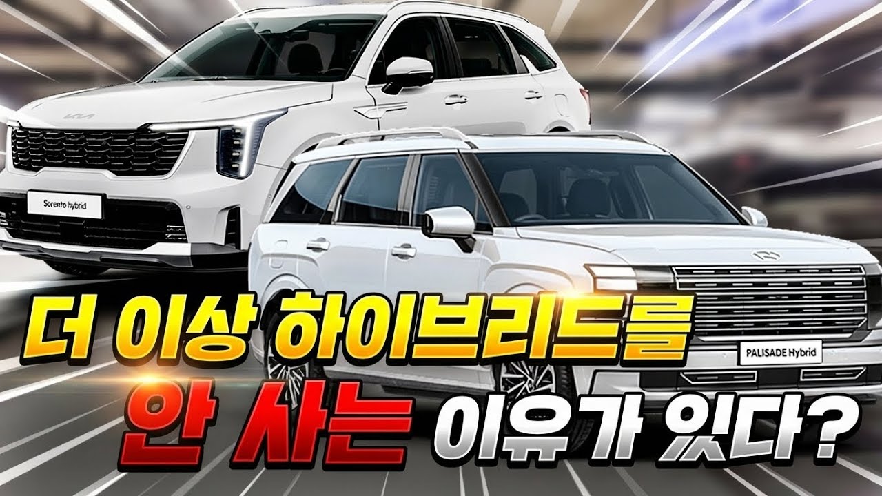 하이브리드 구매를 망설이는 이유들 (feat. 여태까지 속은 겁니다)