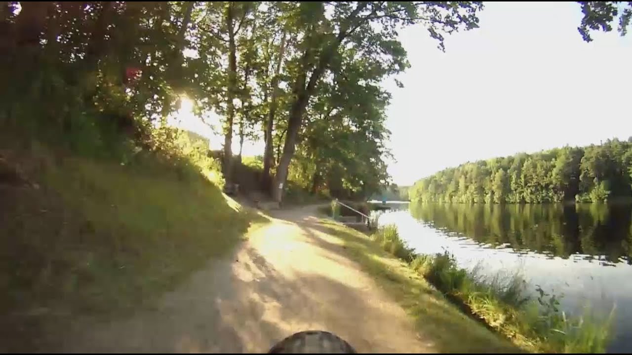 Um den Hammerweiher in Bodenwöhr / Oberpfalz - Virtual Cycling