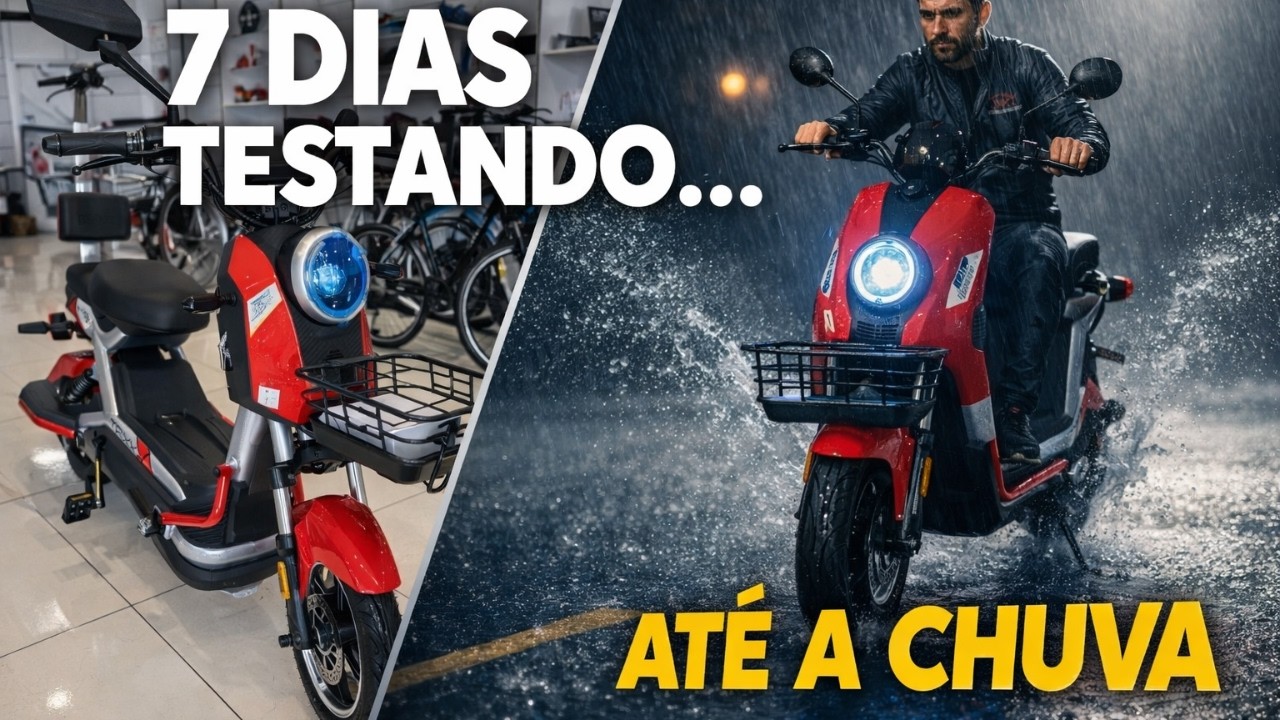 Usei a TRiXX Raptor Pro 1000W por 7 Dias… Peguei Chuva Forte e Deu Nisso Mesmo