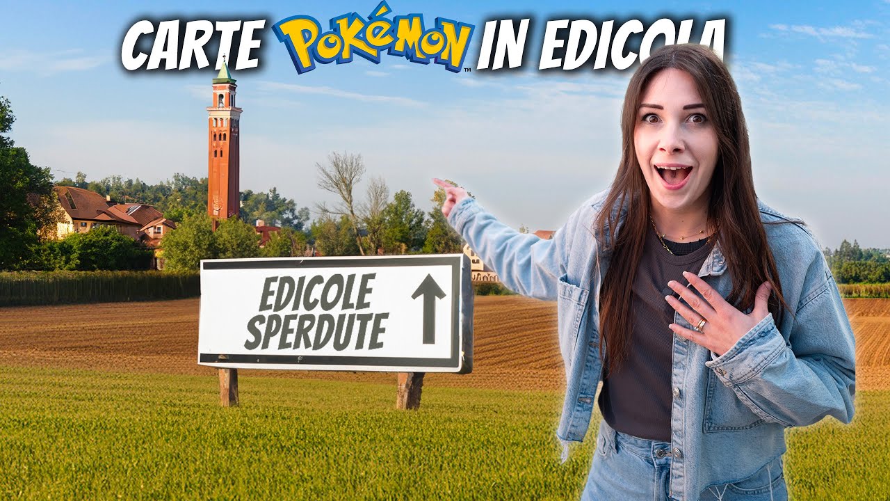 A Caccia di Pacchetti POKÈMON RARI nelle Edicole Sperdute dei Paesini!