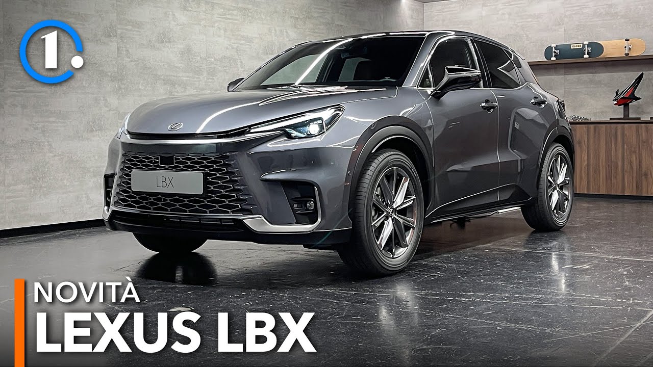 Lexus LBX 🇯🇵 SUV ibrido con più LUSSO e più CV della Toyota Yaris Cross