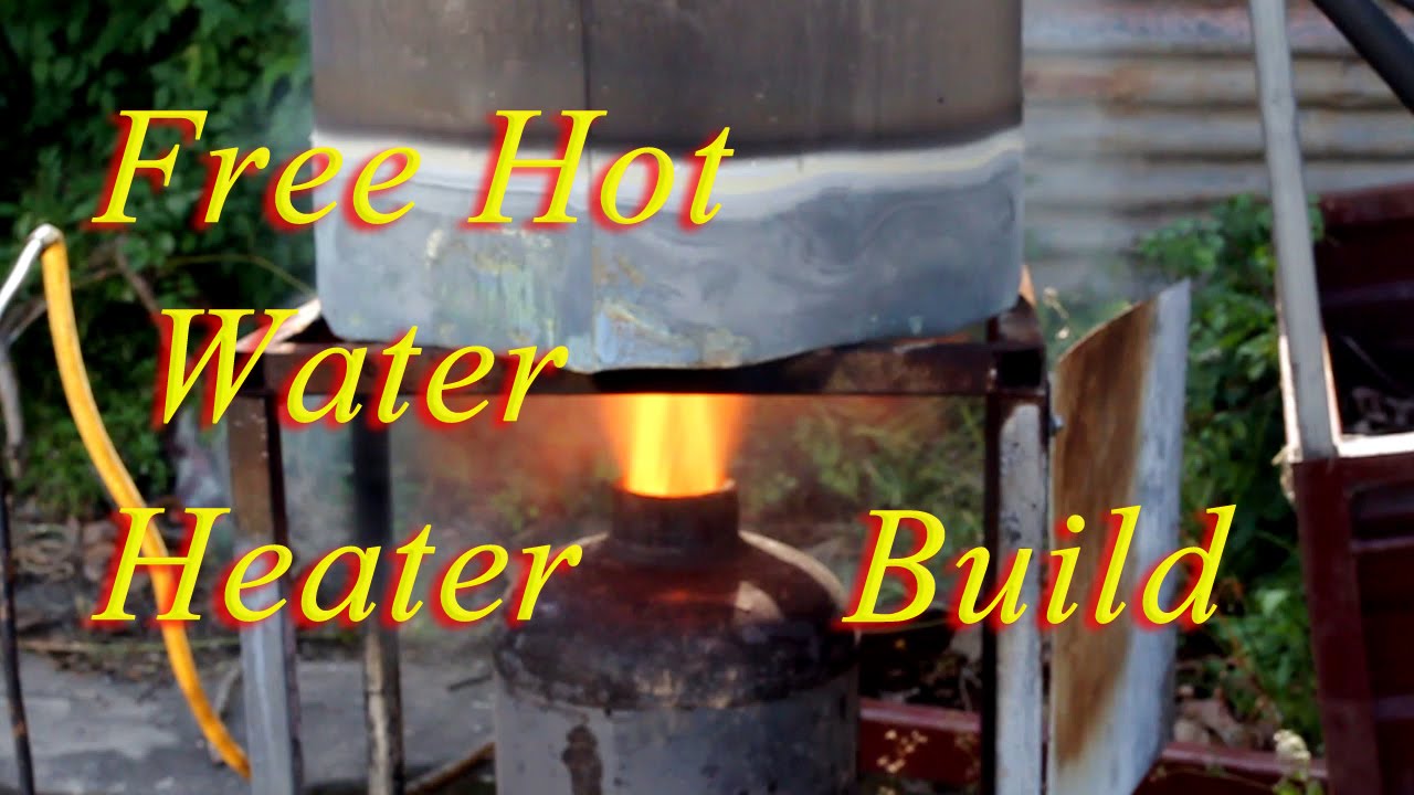 How to build a Water heater to run on Free fuel.