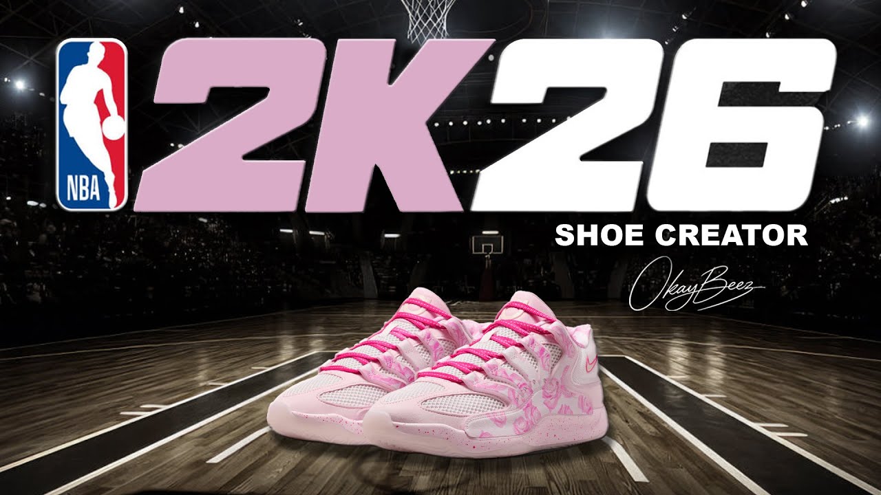 NBA 2K26 Shoe Creator - How to make Nike KD 18 'Aunt Pearl'