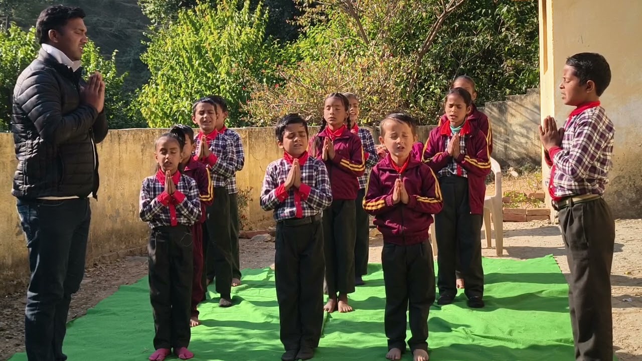 Kumauni prayer. दैनि है जाए मां सरस्वती।