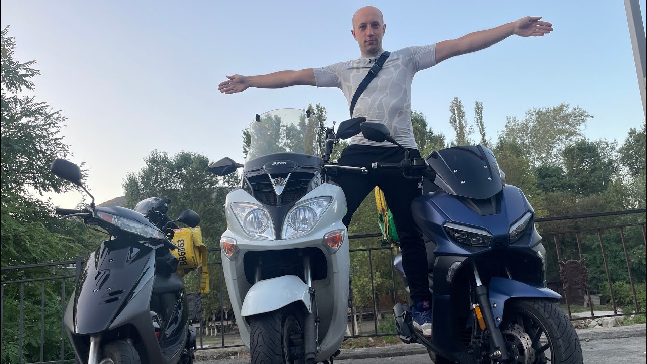 Sym Joyride 200i Evo Обзор