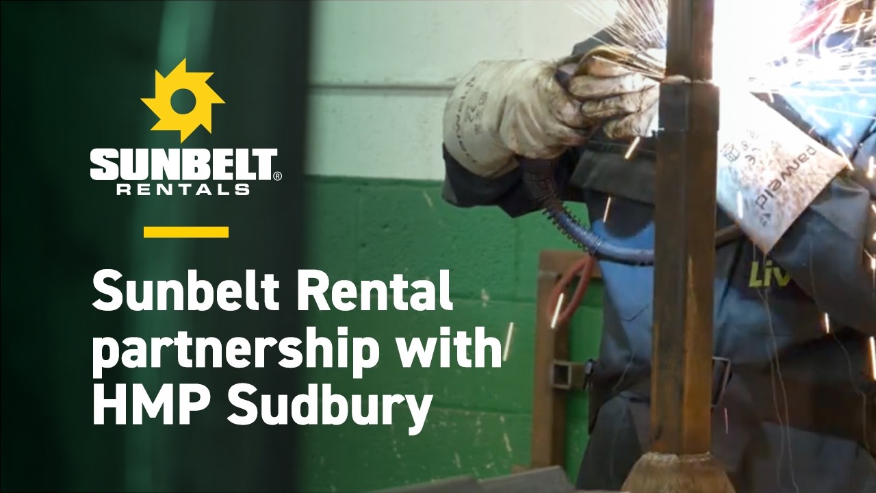 Sunbelt Rental partnership with HMP Sudbury