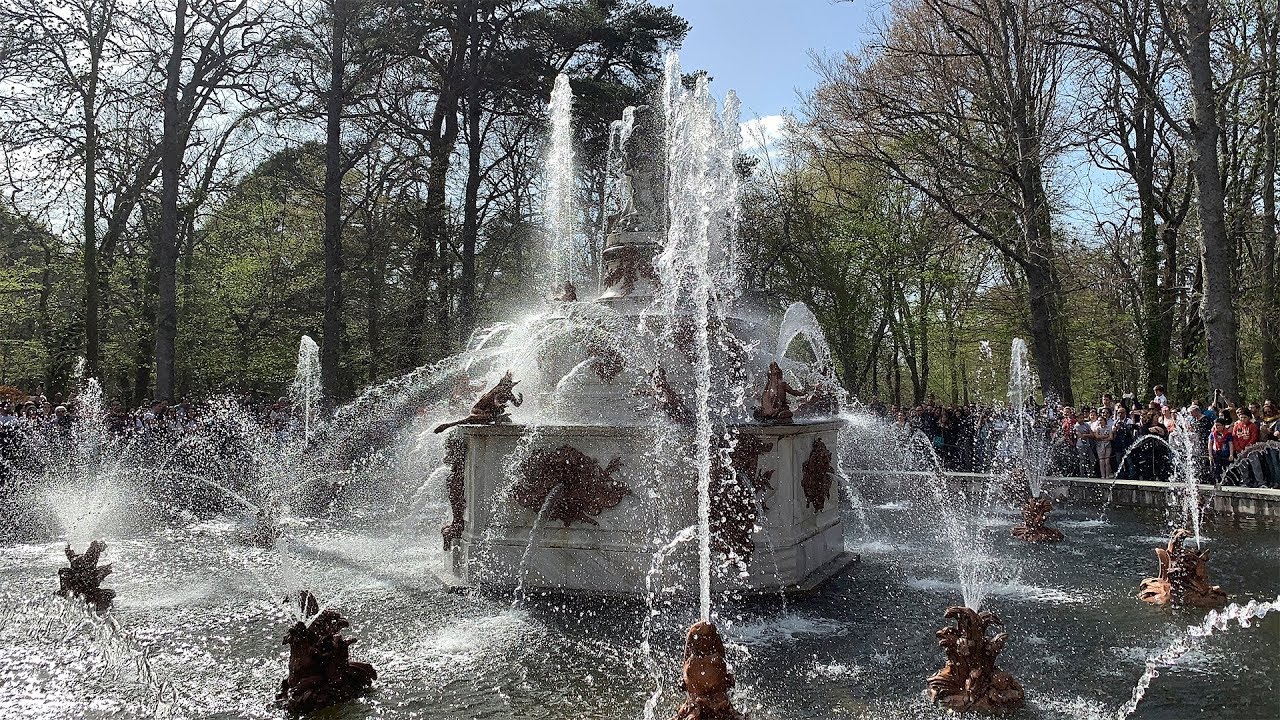Fuentes Monumentales 4K60FPS Semana Santa 2019 - La Granja de San Ildefonso