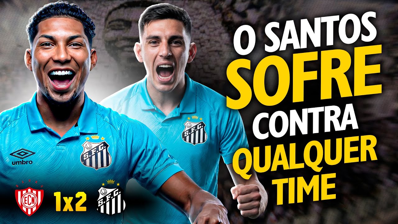O TIME QUE PODE PERDER QUALQUER JOGO A QUALQUER MOMENTO - Noroeste 1x2 Santos - Análise e Pós Jogo