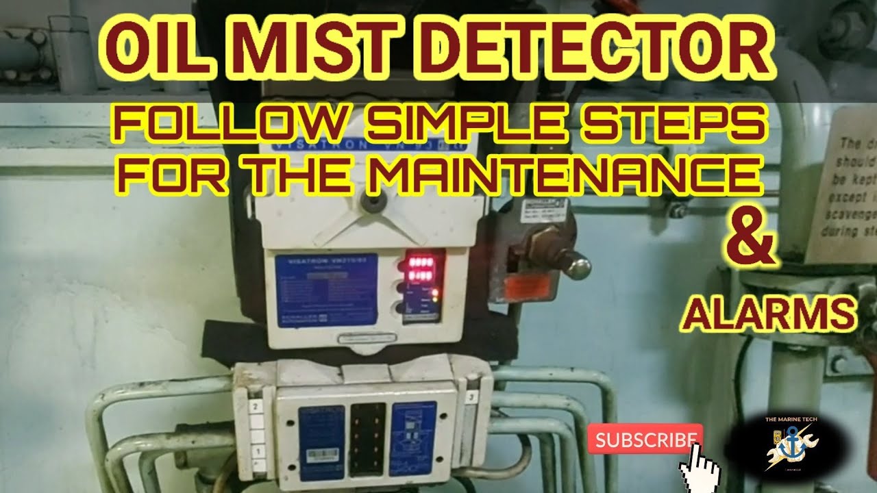 OIL MIST DETECTOR || VISATRON VN215/93|| OMD  MAINTENANCE & TROUBLE SHOOTINGS