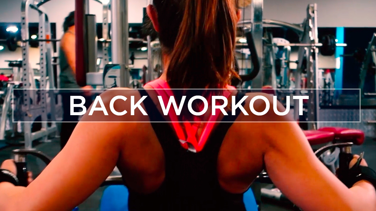 Building Your Back Muscles! Workout