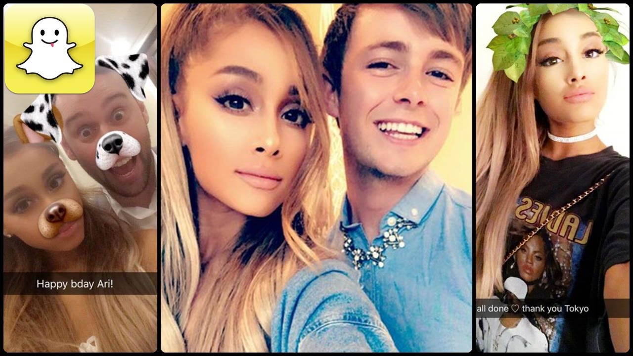 Ariana Grande - Snapchat Video Compilation (Best 2016★)