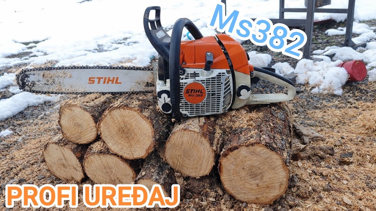 Stihl Ms 382-- Ne podmazuje