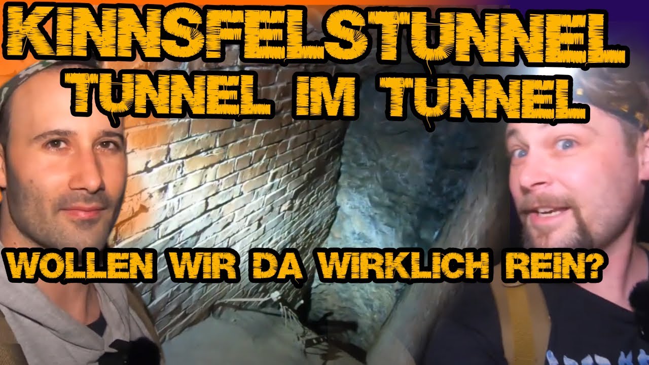 🦇🚂 Kinnsfelstunnel in der Nacht, Tunnel über dem Tunnel entdeckt! Angst vor Fledermäusen?🦇