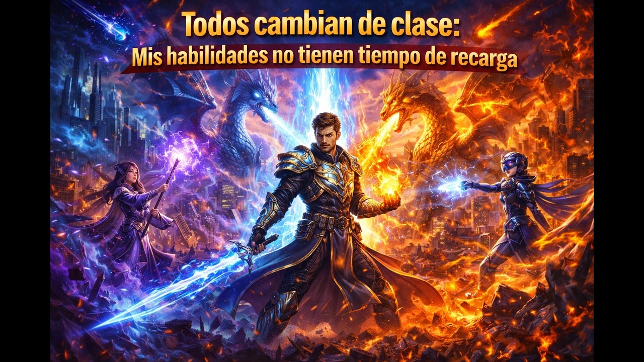 Todos cambian de clase: Mis habilidades no tienen tiempo de recarga