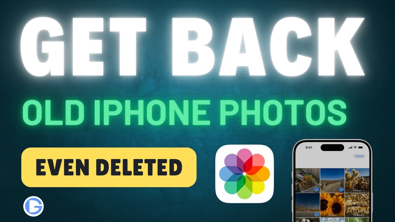 Get Back Old Photos on iPhone Even Deleted &ndash; iPhone Photo Recovery If Your Old Photos Disappeared