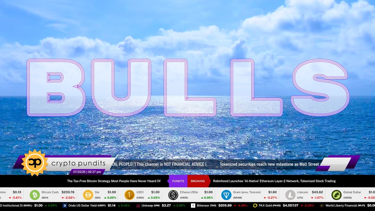 What were CRYPTO PRICES on Monday July 20 2026? (Market Snapshot)