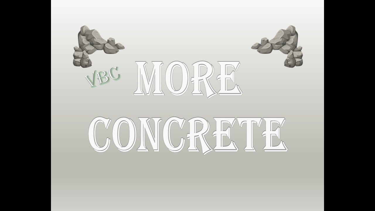 More Concrete - Valley Baptist Church - Eureka, MT