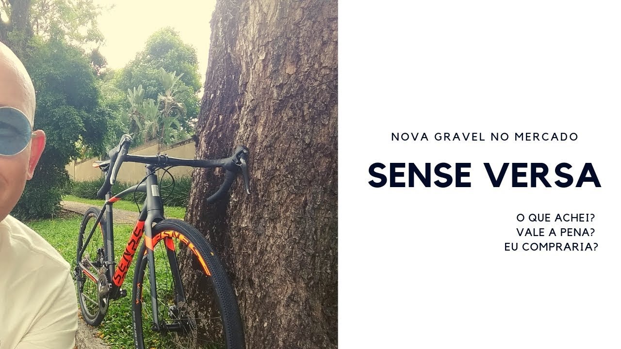 NOVA GRAVEL BIKE - SENSE VERSA NAS MÃOS - O QUE ACHEI? VALE A PENA?