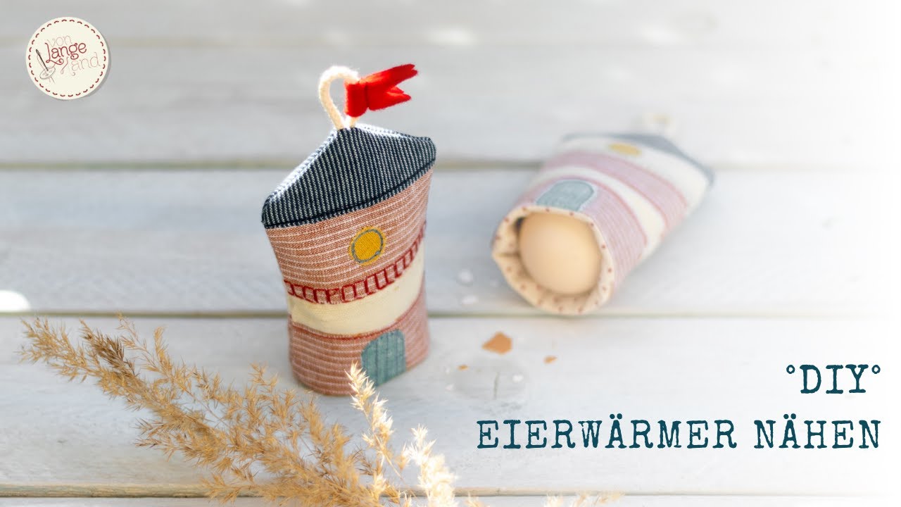 [DIY] Eierwärmer nähen: Mit diesen Leuchttürmen holst Du das Meer an den Frühstückstisch