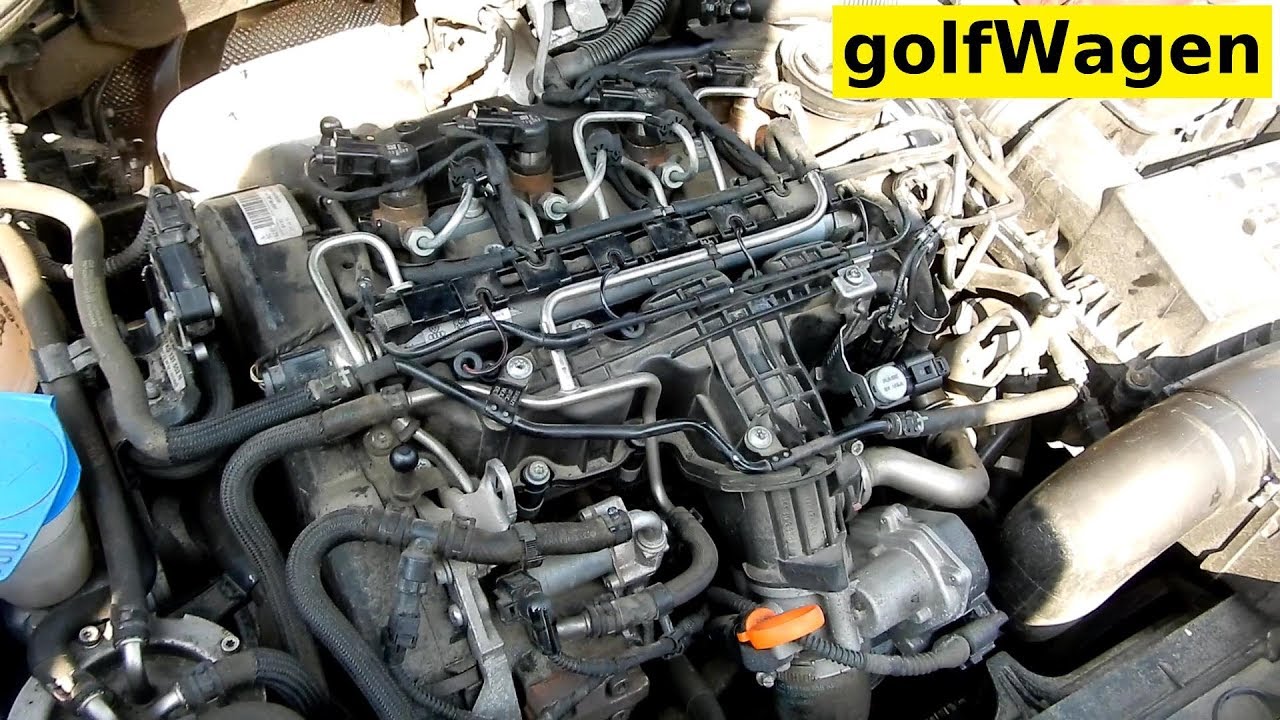 VW Golf 6 DPF pressure sensor replacement