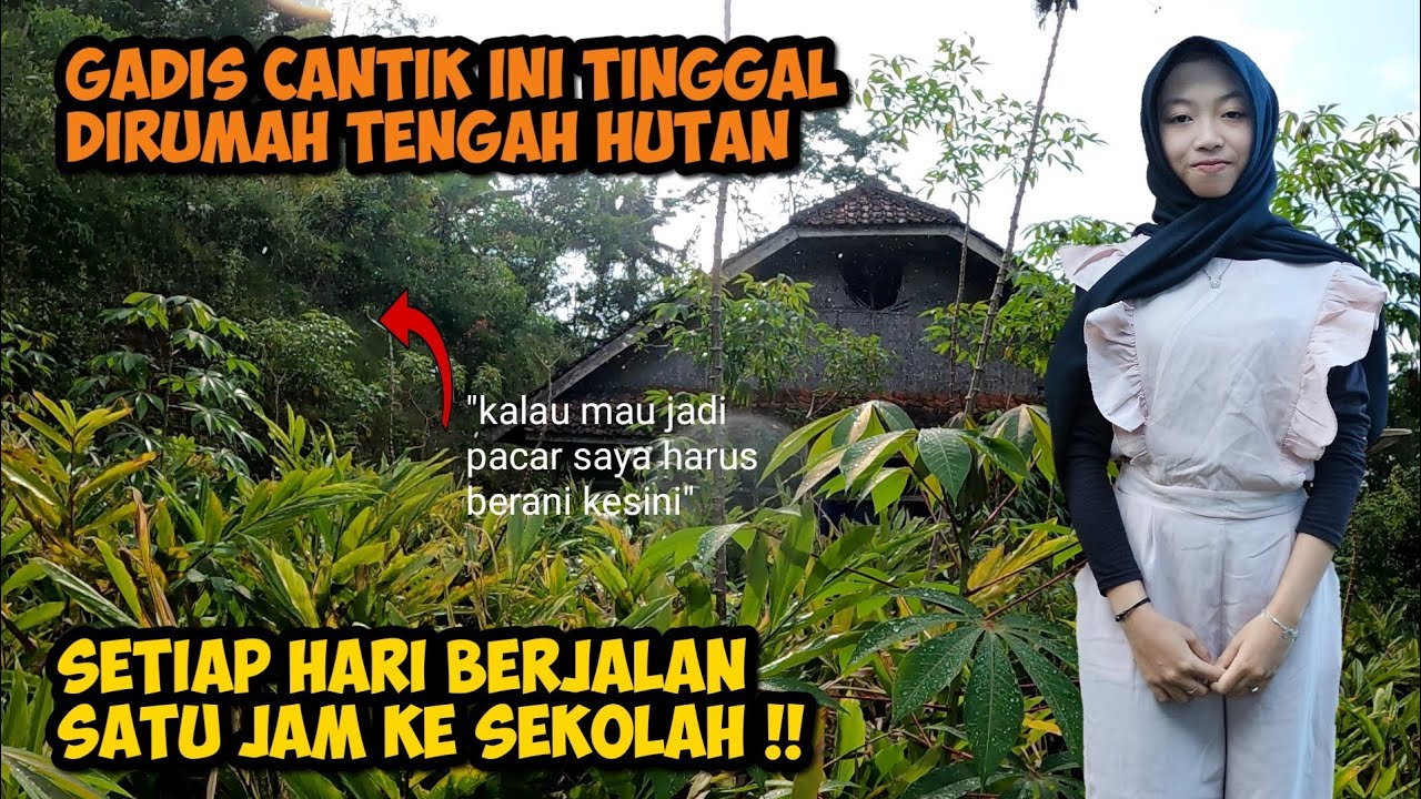 GADIS CANTIK PEMBERANI ! NEKAD TINGGAL DIRUMAH TERSEMBUNYI DITENGAH HUTAN