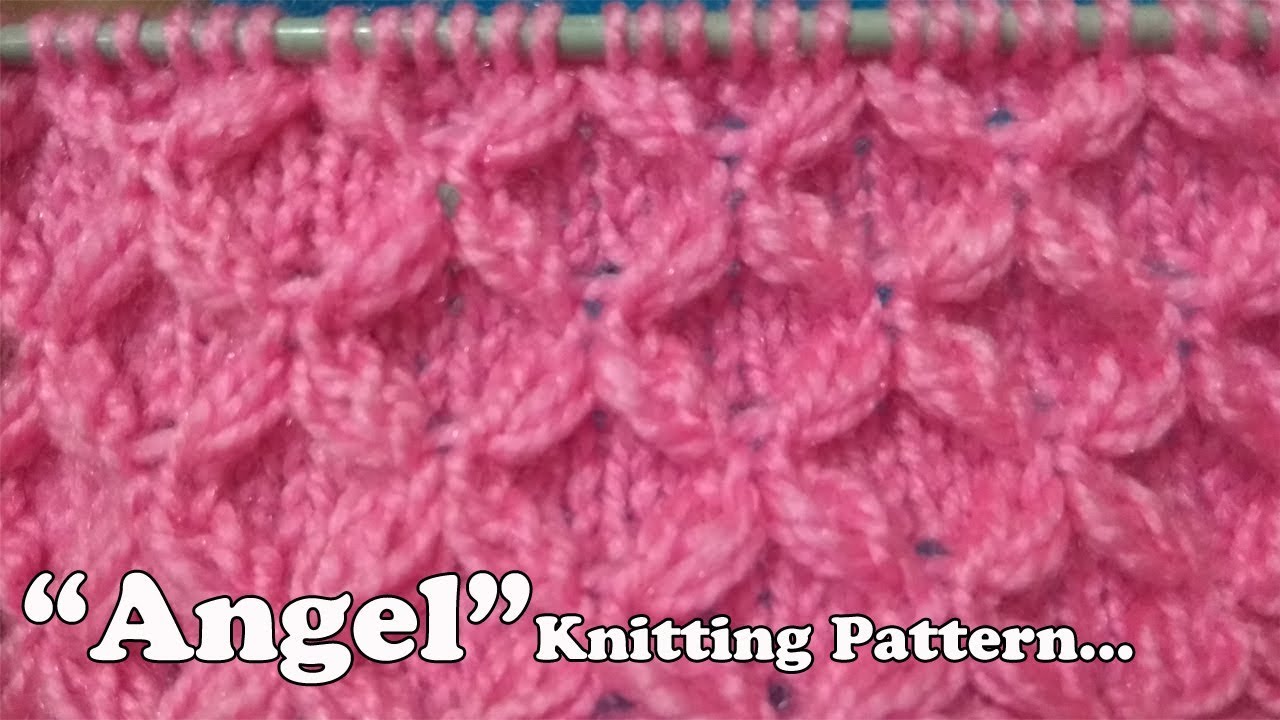 Angel  Beautiful Knitting pattern Design 2018