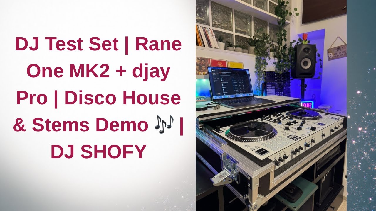 DJ Test Set | Rane One MK2 + djay Pro | Disco House & Stems Test 🎶 | DJ SHOFY