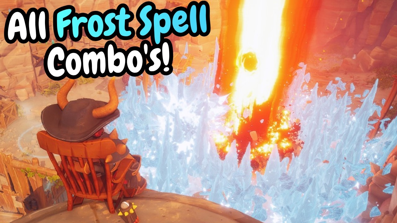 Все ледяные комбинации заклинаний в обновлении FrostBurn для Far Far West!