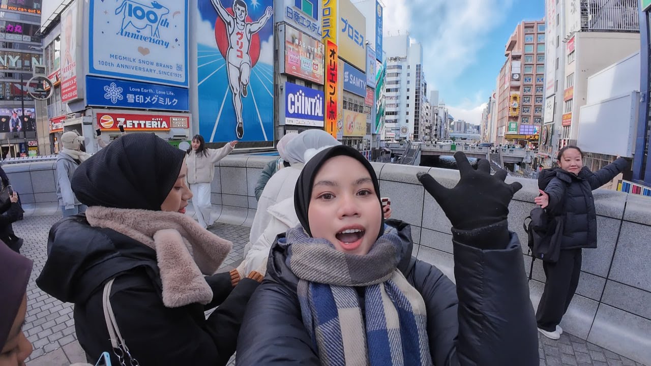 Makan Makan Dotonbori | JAPAN VLOG #1