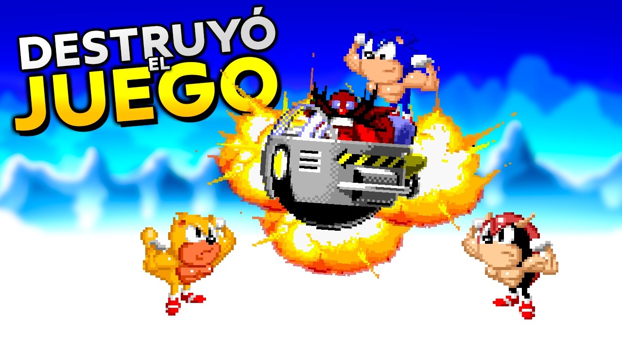 El desconocido Juego de Sonic que destruyeron en 10 minutos