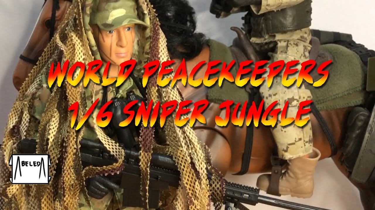world peacekeepers 1/6 Sniper jungle