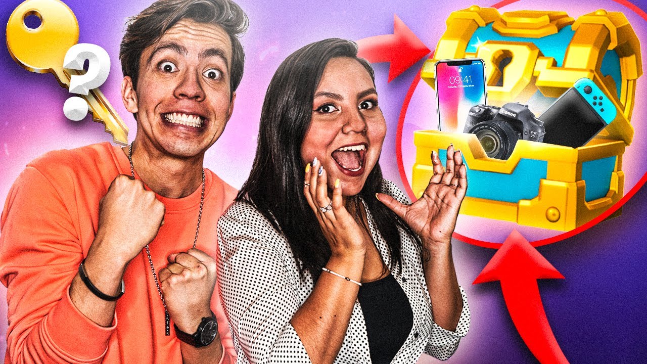 EL PRIMERO EN ENCONTRAR LA LLAVE SE LLEVA TODOS LOS PREMIOS DEL COFRE