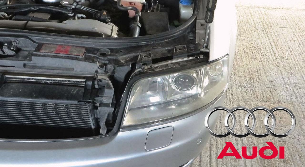AUDI A6, S6, RS6, Allroad C5 1997-2004  Headlight Removal DIY / How To Remove The Headlights