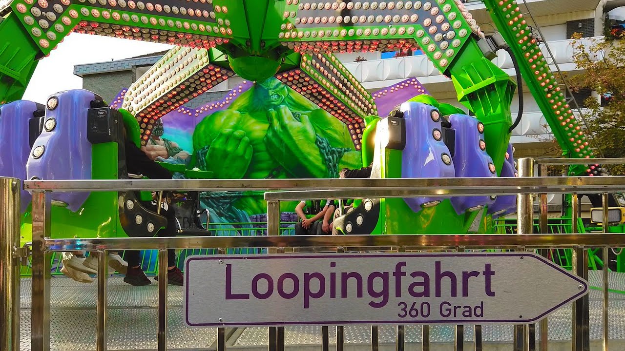 The Beast - Rasch (Onride) Looping Fahrt - Clip by kirmesmarkus