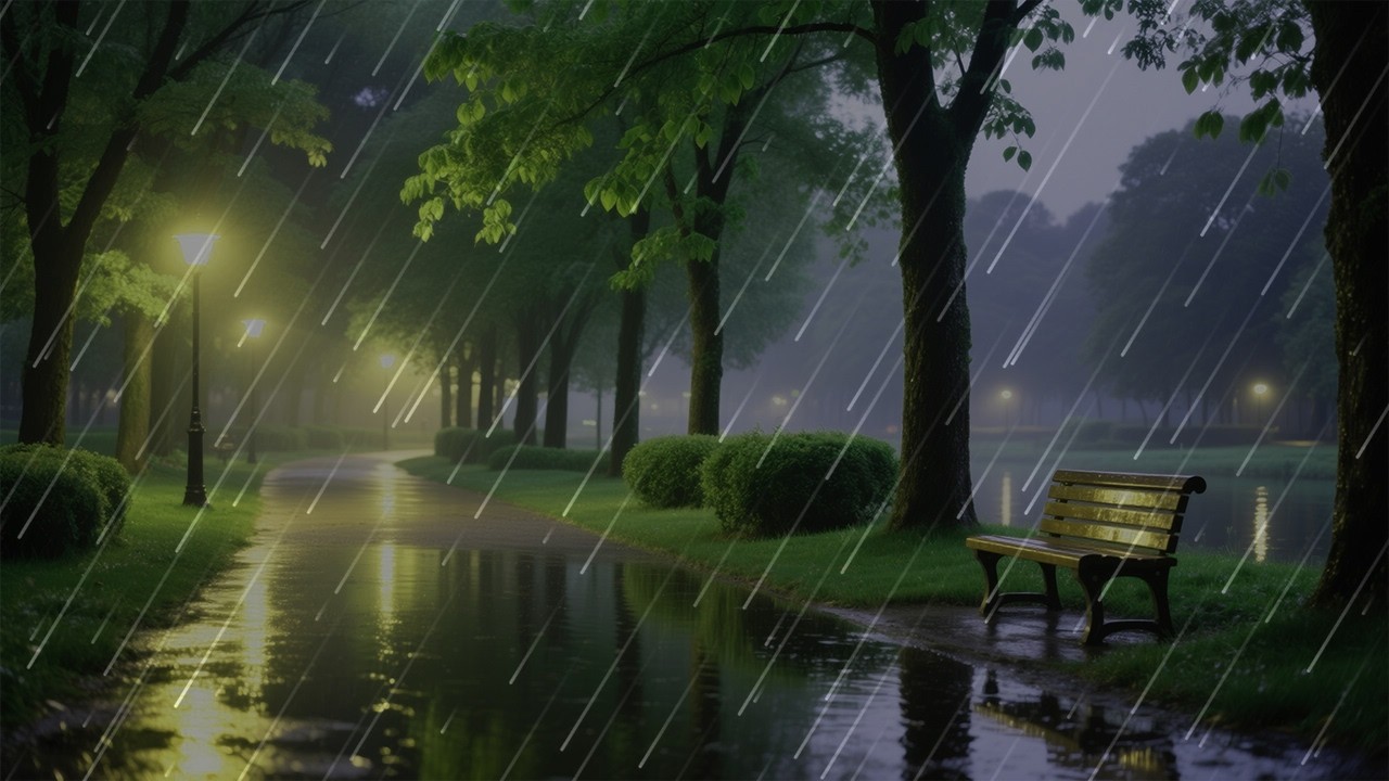 Cozy Rain│Gentle Rain Sounds for Deep Relaxation and Restful Night