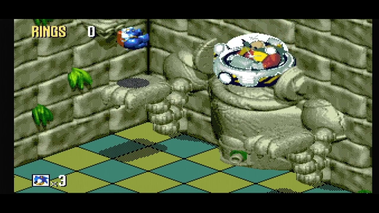 Sonic 3D: Flickies' Island - Mega Drive - Fastest Time - Rusty Ruin Act 3 - 11s