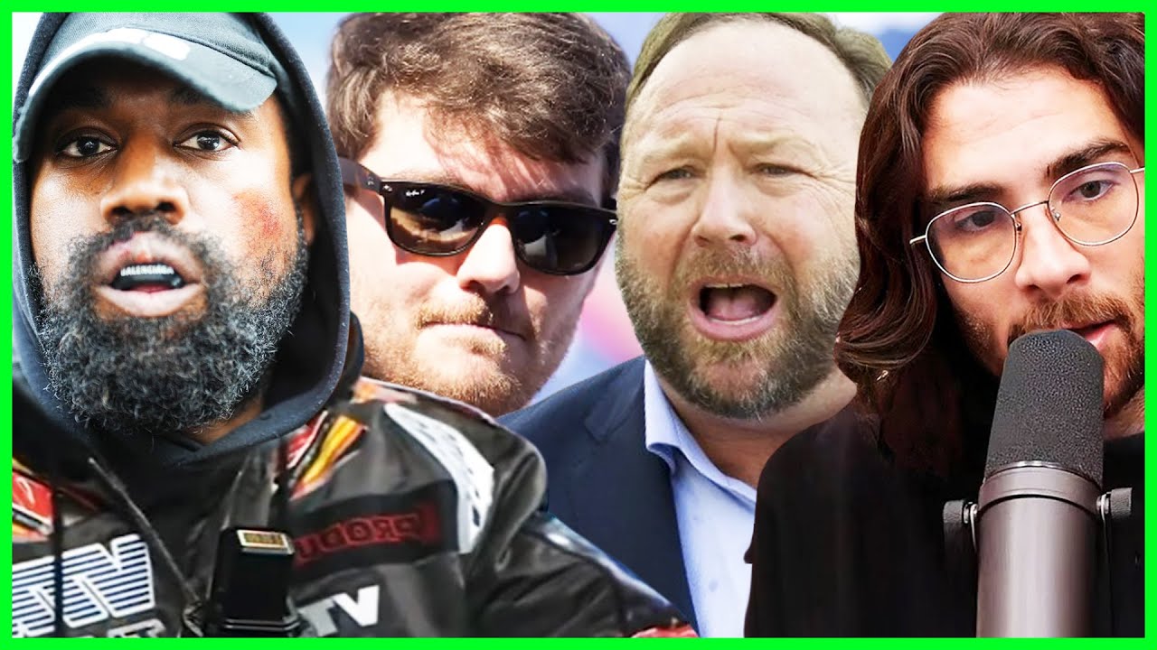 HasanAbi reacts to Kanye Uses Nick Fuentes on Alex Jones Show