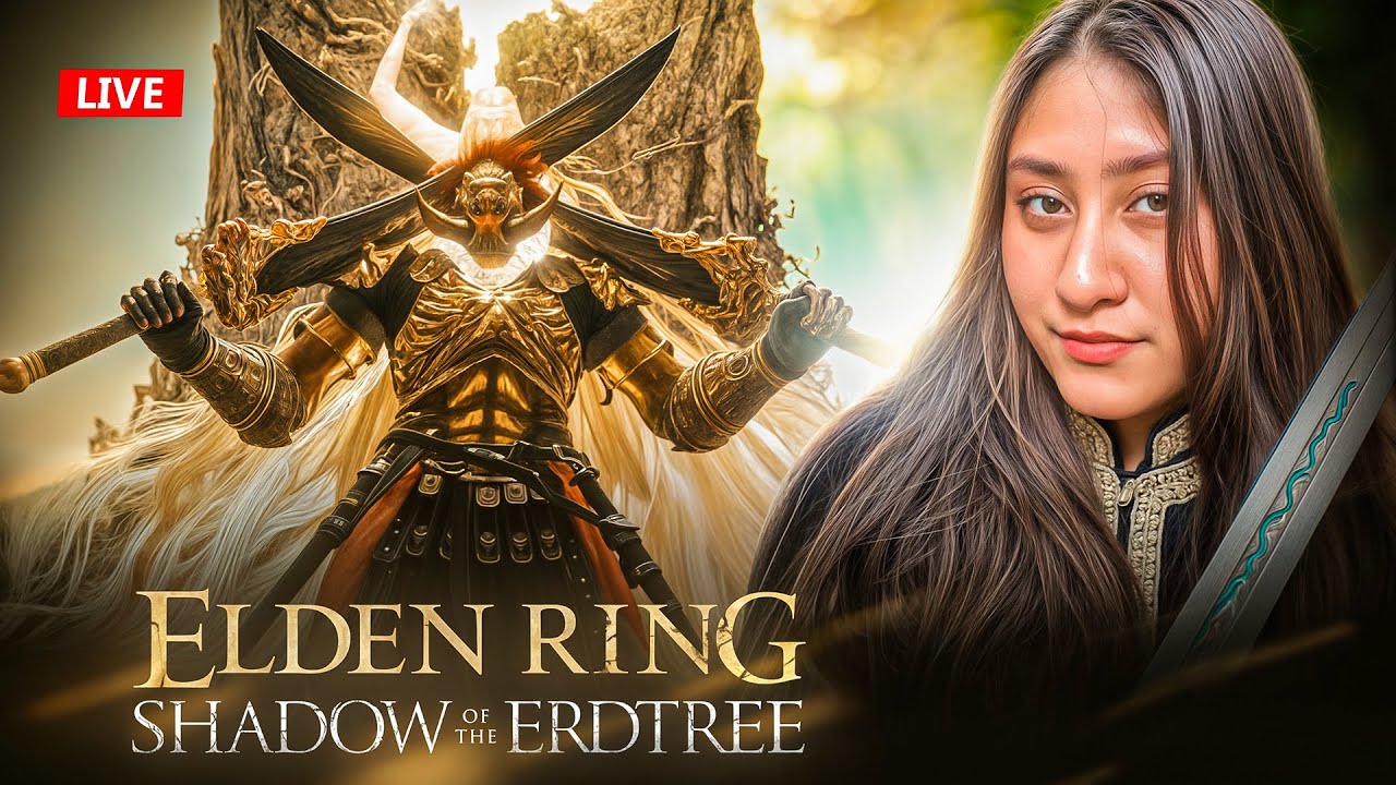 [🔴LIVE] Elden Ring—Shadow of the Erdtree #facecam  #eldenring #gamergirl