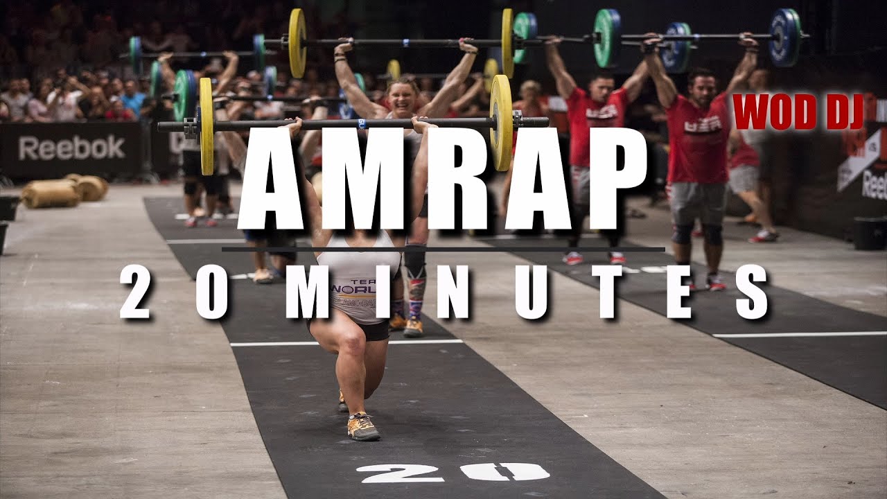20 MINUTES AMRAP MUSIC TIMER - WOD DJ