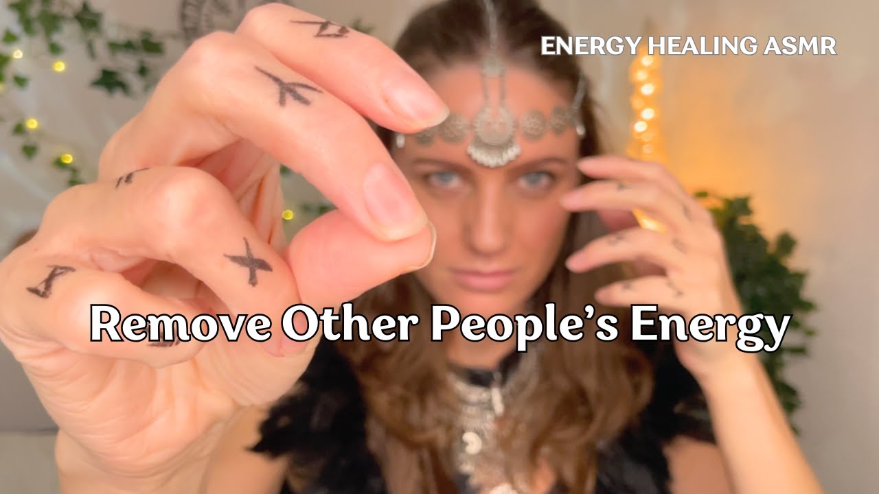 Removing Other People's Negative Energy ✨ Shamanic Witch Spiritual Energy Healing ASMR