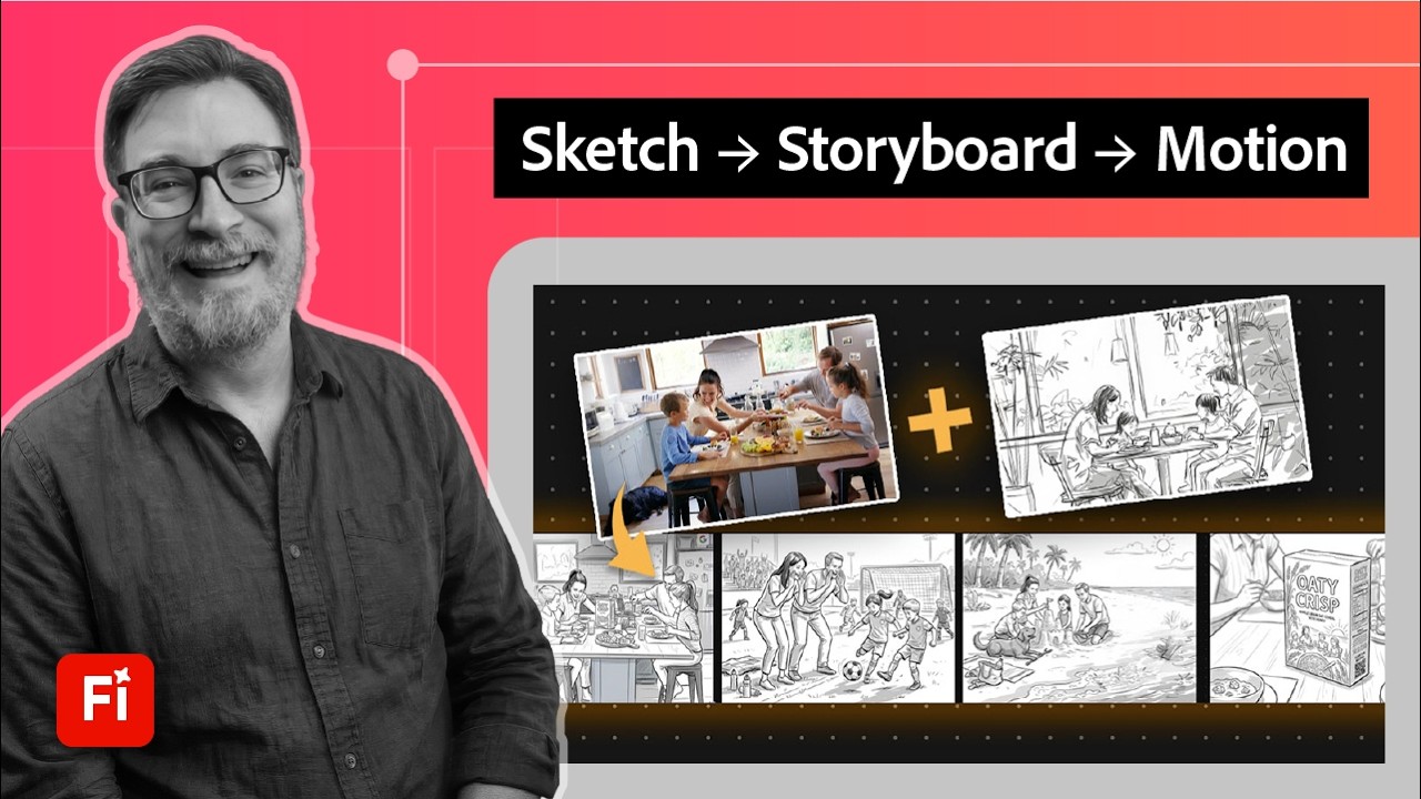 From Sketch to Storyboard to Motion in Firefly Boards | Adobe Firefly