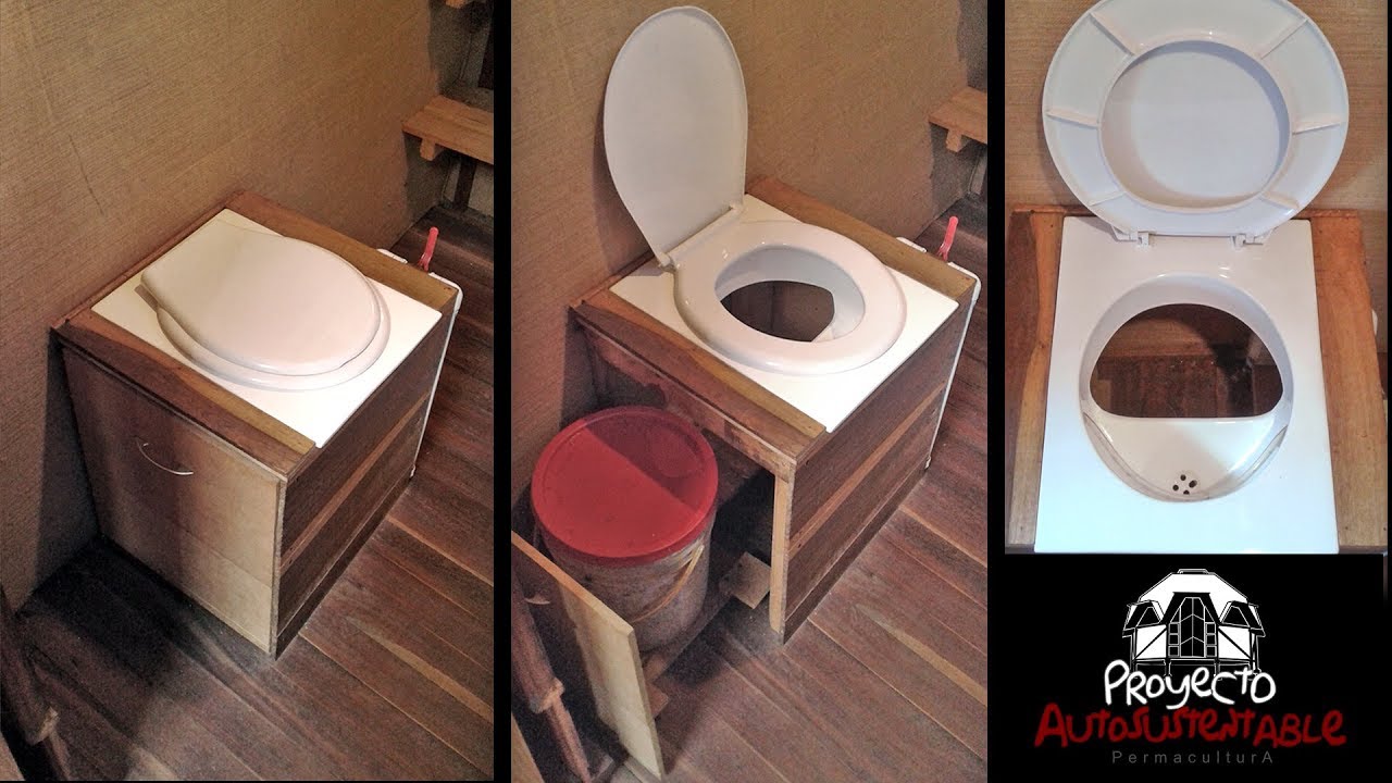 Baño Seco - Proyecto Autosustentable Permacultural - Construcción Domo 17