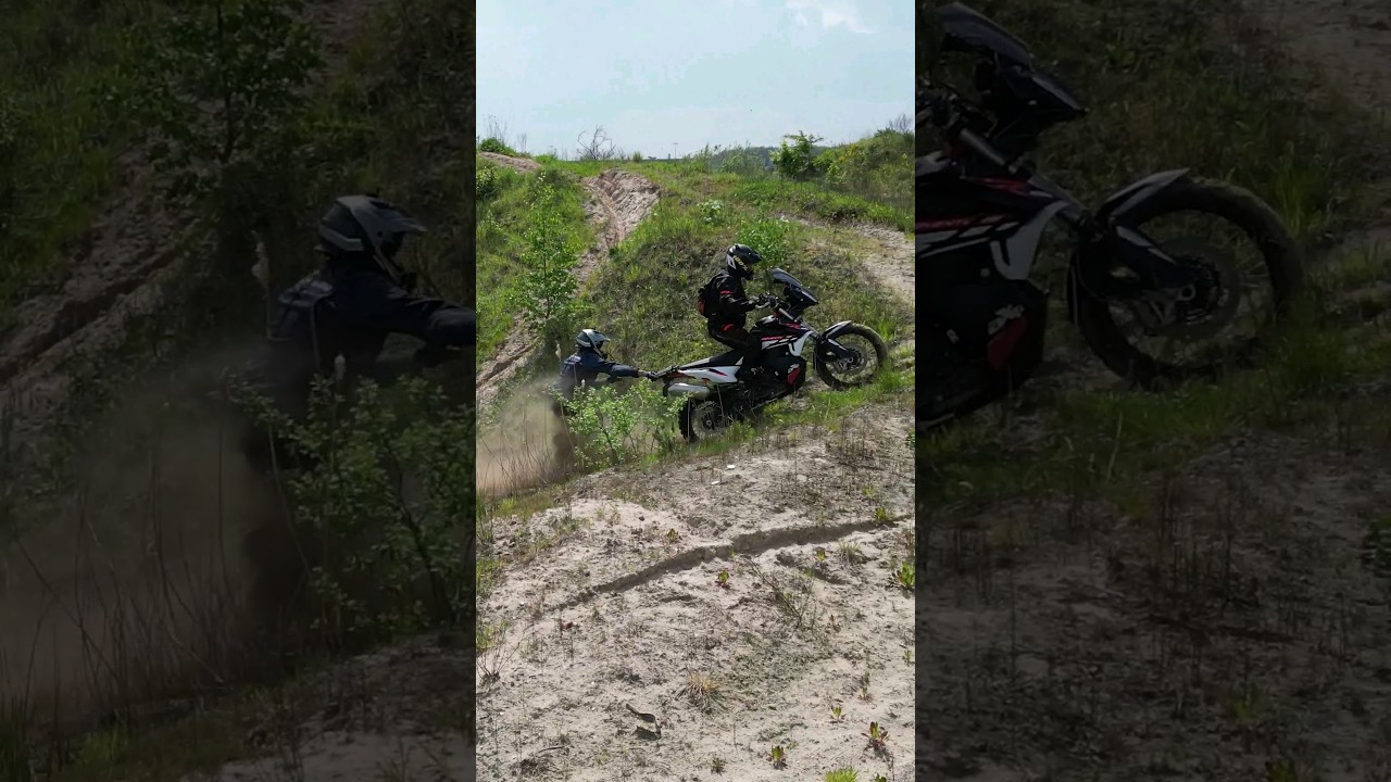 These are the BEST OFF-ROAD tracks in THE NETHERLANDS! 👌🤘 #motorcycle #adventure #beeadventurous