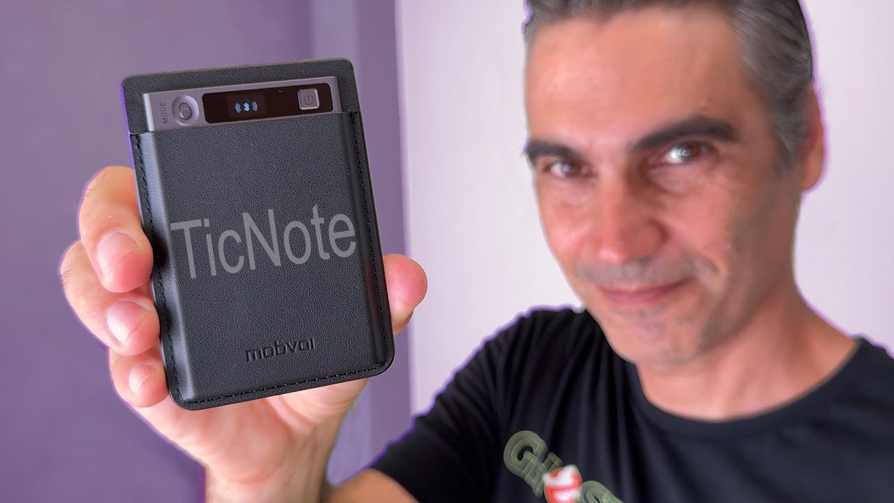 TENGO la Mobvoi TicNote | ¿Necesitas una grabadora de audio con IA?