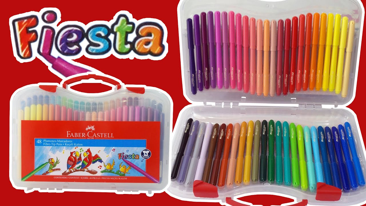 Plumones Faber Castell 