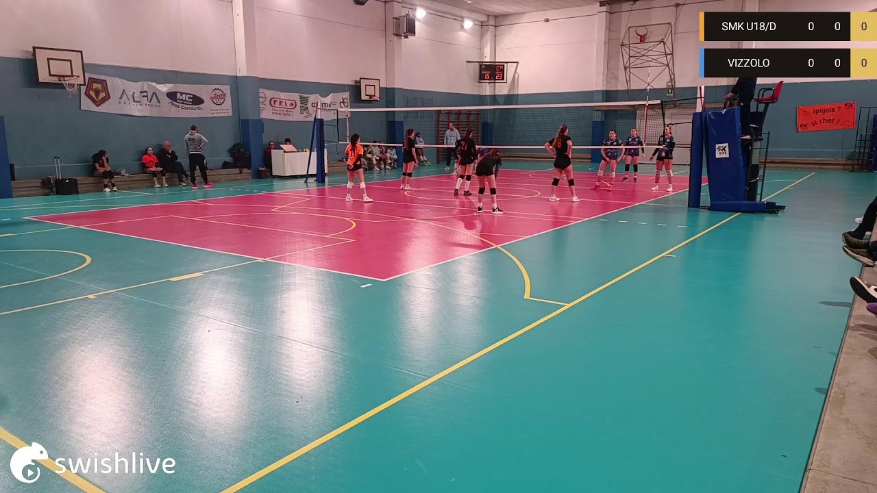 Basato in diretta sull'app Swish Live
SMK U18/D VS VIZZOLO