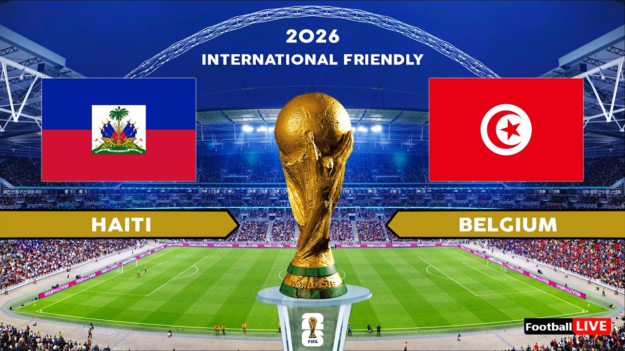 HAITI vs TUNISIA - International Friendly 2026 | Full Match All Goals | Simulation PES