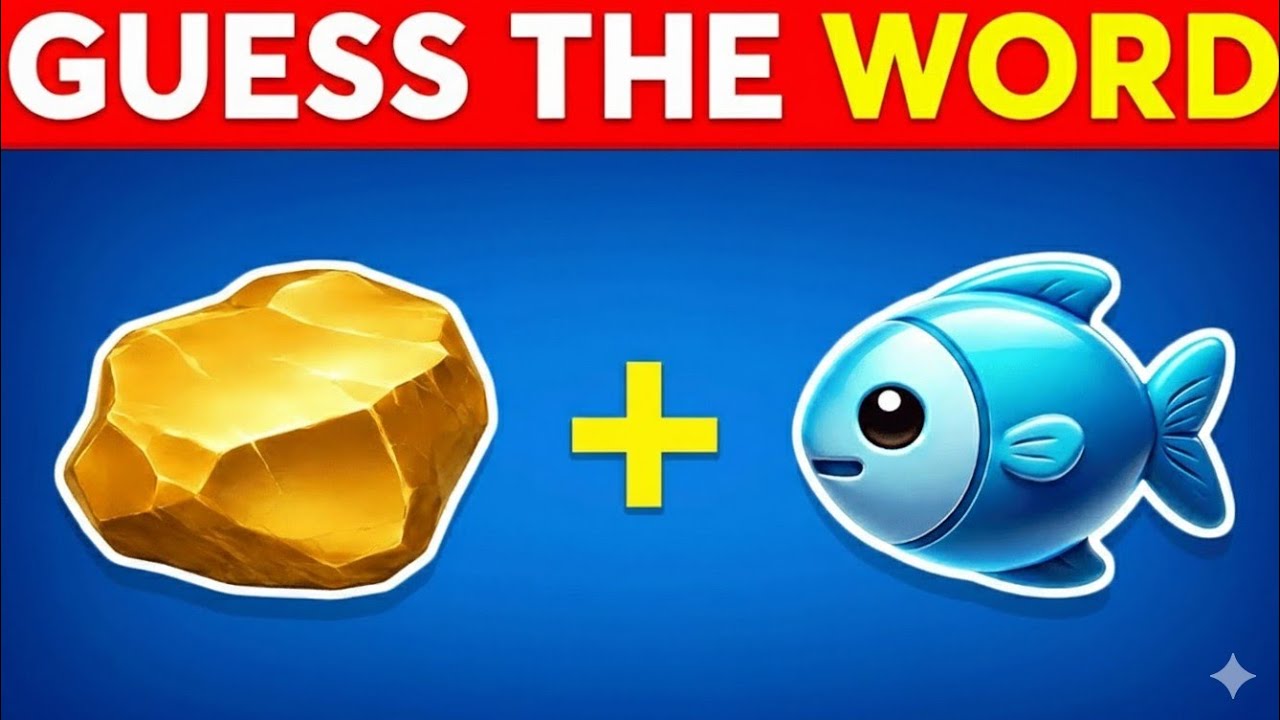 Guess The WORD By Emojis? 🤔💡 Emoji Quiz 2026