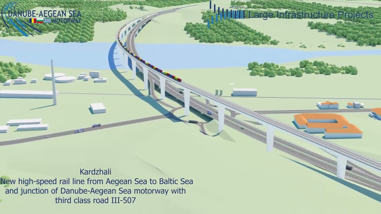 A trip along the route of the Danube Aegean Sea Motorway